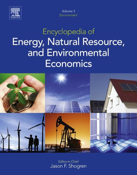 Cover image for book Encyclopedia of Energy, Natural Resource, and Environmental Economics