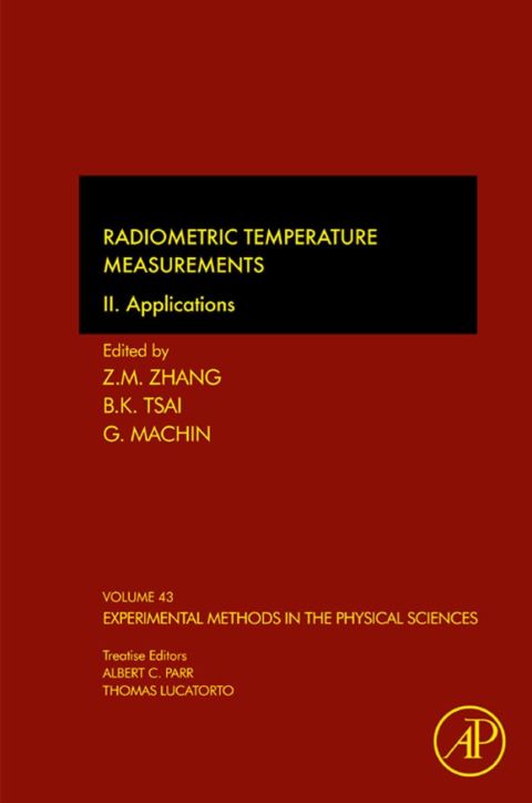 Cover image for book Radiometric Temperature Measurements: II. Applications