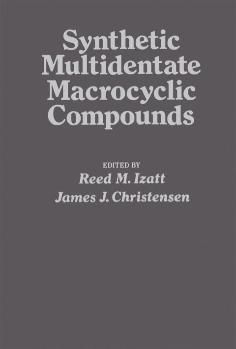 Cover image for book Synthetic multidentate Macrocyclic Compounds