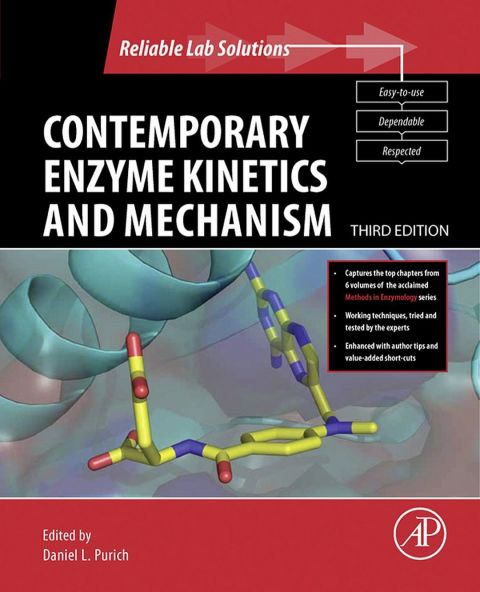 Cover image for book Contemporary Enzyme Kinetics and Mechanism:  Reliable Lab Solutions