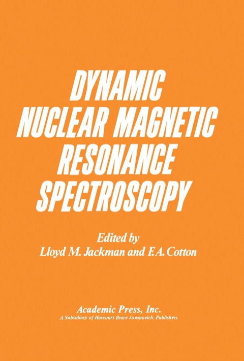 Cover image for book Dynamic Nuclear Magnetic Resonance Spectroscopy