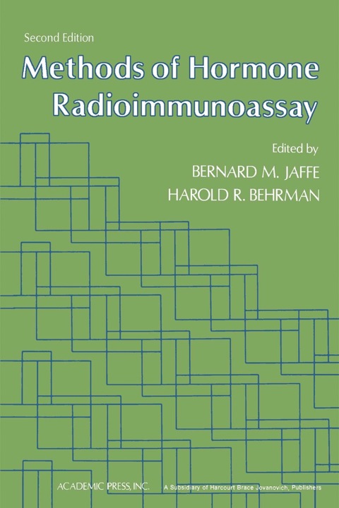 Cover image for book Methods of Hormone Radioimmunoassay