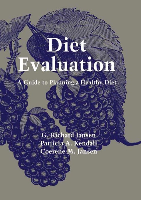 Cover image for book Diet Evaluation: A Guide to Planning a Healthy Diet