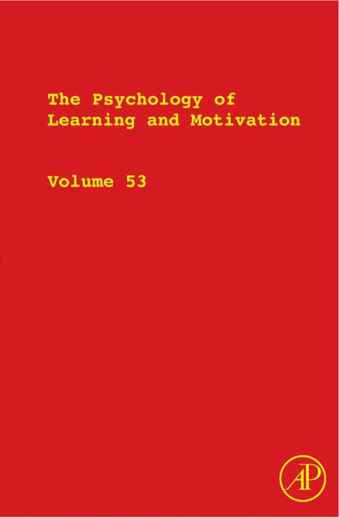 Cover image for book The Psychology of Learning and Motivation