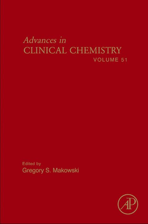 Cover image for book Advances in Clinical Chemistry
