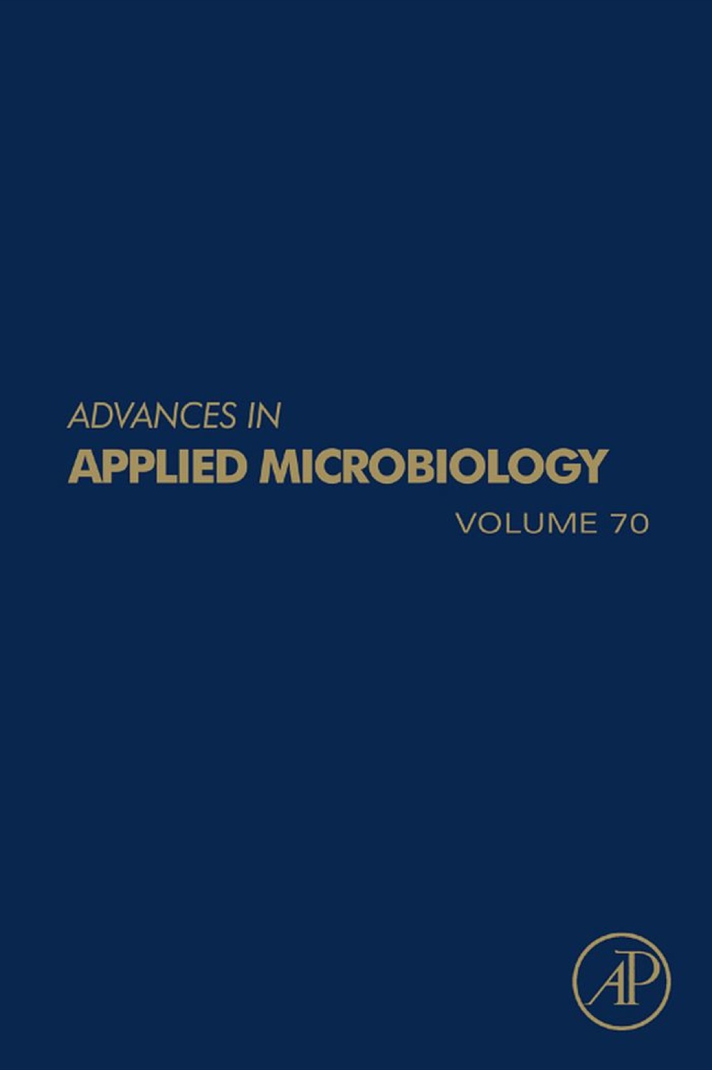 Reflowable Advances in Applied Microbiology; $173.75