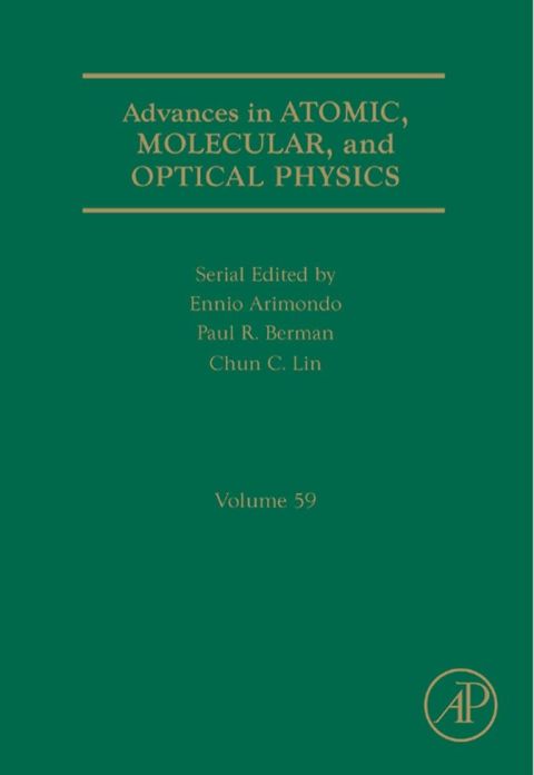 Cover image for book Advances in Atomic, Molecular, and Optical Physics