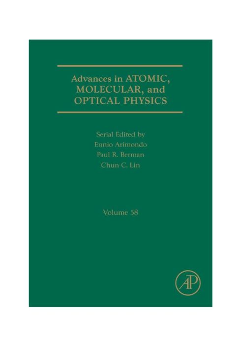 Cover image for book Advances in Atomic, Molecular, and Optical Physics