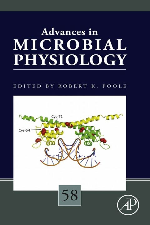 Cover image for book Advances in Microbial Physiology