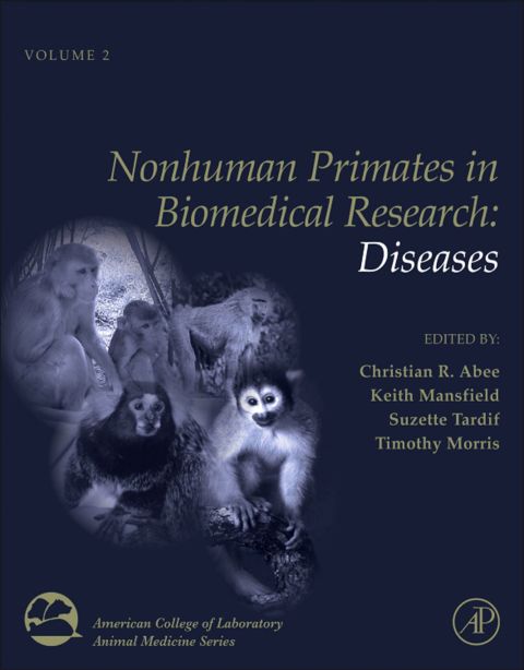 Cover image for book Nonhuman Primates in Biomedical Research: Diseases