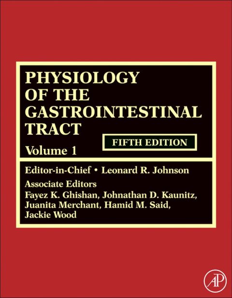 Cover image for book Physiology of the Gastrointestinal Tract, Two Volume Set