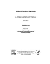introductory statistics a problem solving approach (3th edition) pdf