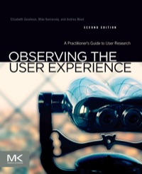 Imagen de portada: Observing the User Experience: A Practitioner's Guide to User Research 2nd edition 9780123848697