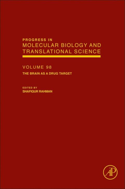 Cover image for book The Brain as a Drug Target