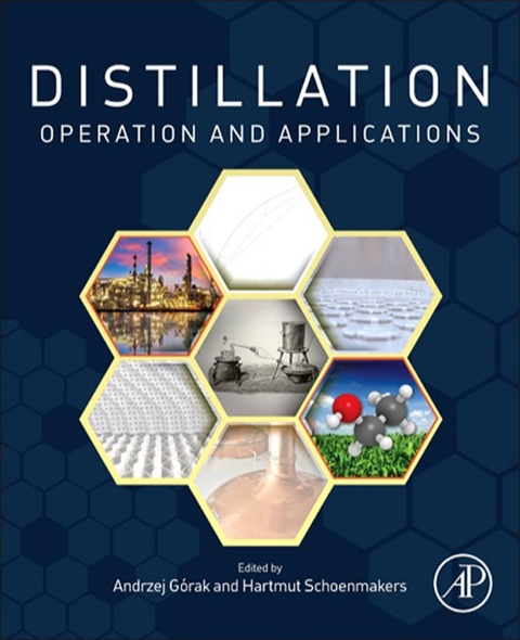 Cover image for book Distillation: Operation and Applications