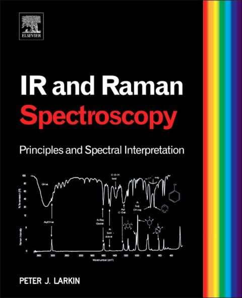 Cover image for book Infrared and Raman Spectroscopy; Principles and Spectral Interpretation