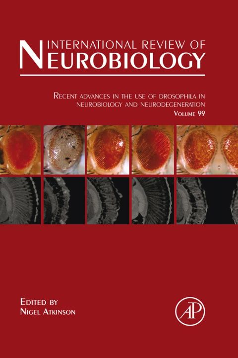 Cover image for book Recent advances in the use of drosophila in neurobiology and neurodegeneration