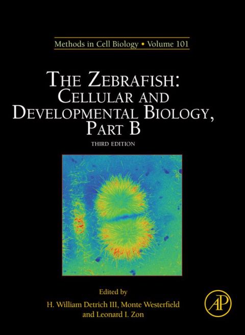 Cover image for book The Zebrafish: Cellular and Developmental Biology, Part B: Cellular and Developmental Biology, Part B