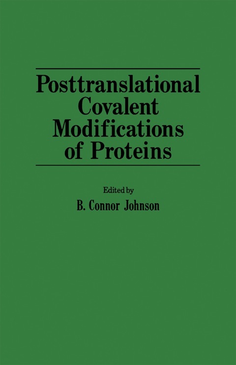 Cover image for book Posttranslational covalent modifications of proteins