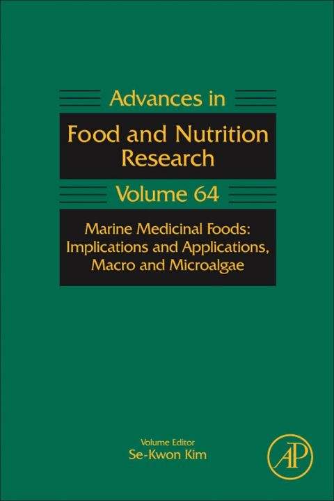Cover image for book Marine Medicinal Foods: Implications and Applications, Macro and Microalgae