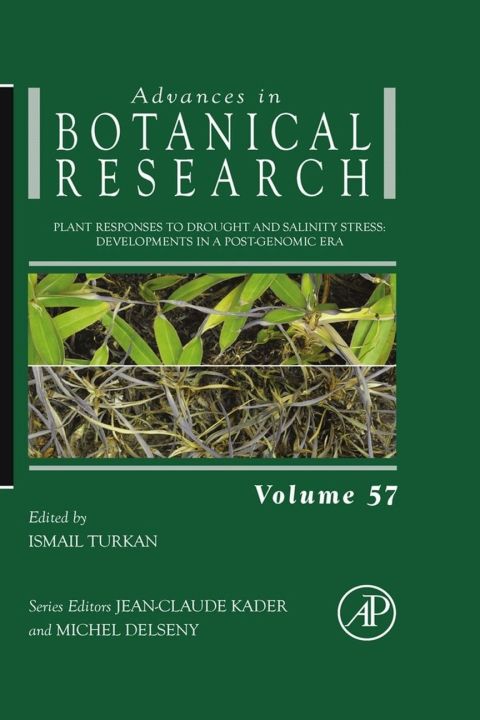 Cover image for book Plant Responses to drought and Salinity stress:: Developments in a Post-Genomic Era