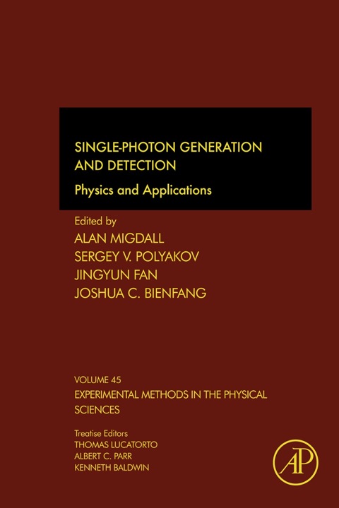 Cover image for book Single-Photon Generation and Detection: Physics and Applications