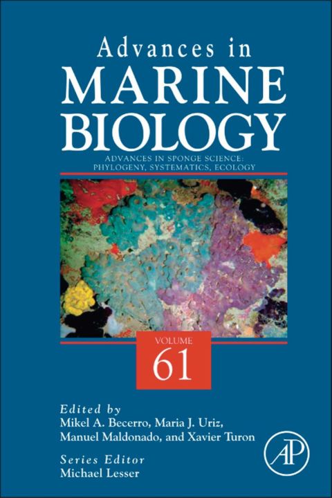 Cover image for book Advances in Sponge Science: Phylogeny, Systematics, Ecology