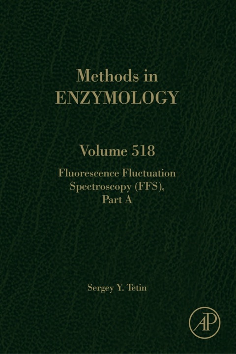 Cover image for book Fluorescence Fluctuation Spectroscopy (FFS), Part A
