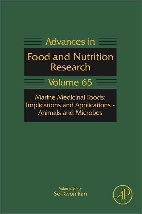 Cover image for book Marine Medicinal Foods