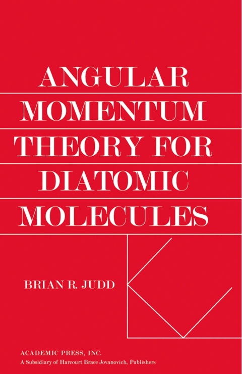 Cover image for book Angular momentum theory for diatomic molecules