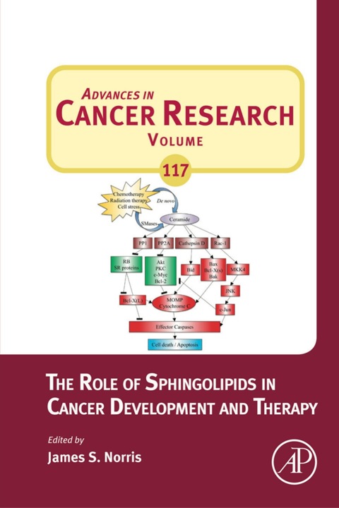 Cover image for book The Role of Sphingolipids in Cancer Development and Therapy