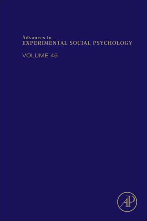Cover image for book Advances in Experimental Social Psychology