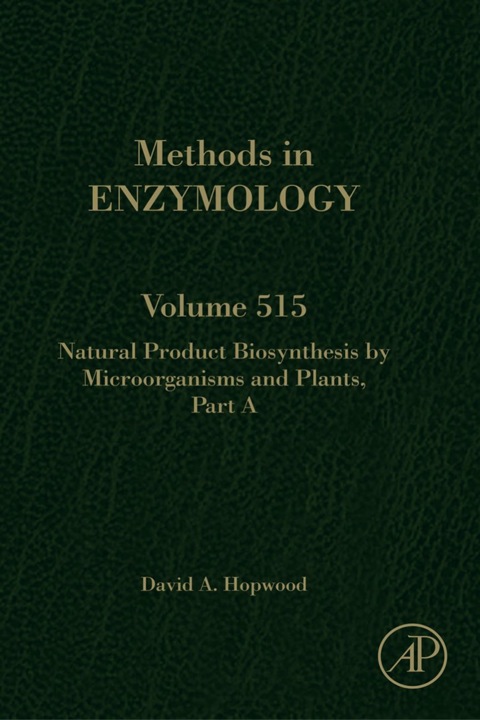 Cover image for book Natural Product Biosynthesis by Microorganisms and Plants, Part A