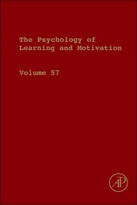 Cover image: The Psychology of Learning and Motivation 9780123942937
