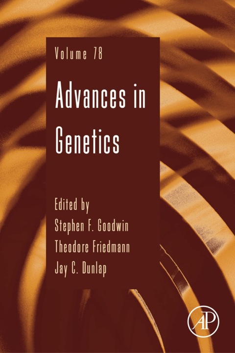 Cover image for book Advances in Genetics