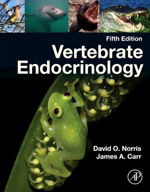 Cover image for book Vertebrate Endocrinology