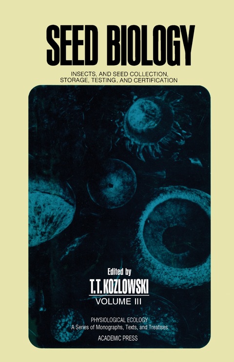 Cover image for book Insects, and Seed Collection, Storage, Testing, and Certification