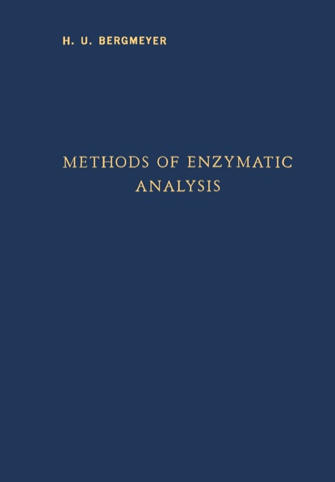 Cover image for book Methods of Enzymatic Analysis