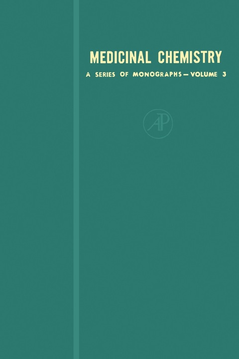 Cover image for book Molecular Pharmacology V3: The Model of Action of Biology Active Compounds