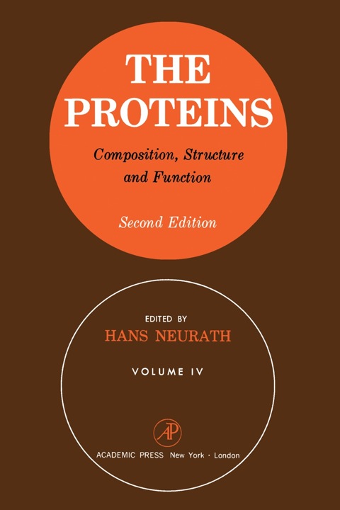 Cover image for book The Proteins Composition, Structure, and Function V4