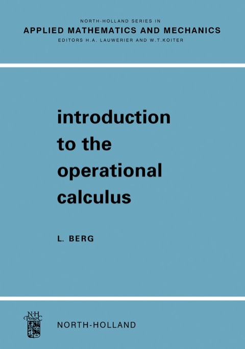 Cover image for book Introduction To The Operational Calculus