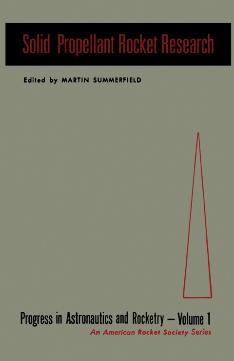 Cover image for book Solid Propellant Rocket Research