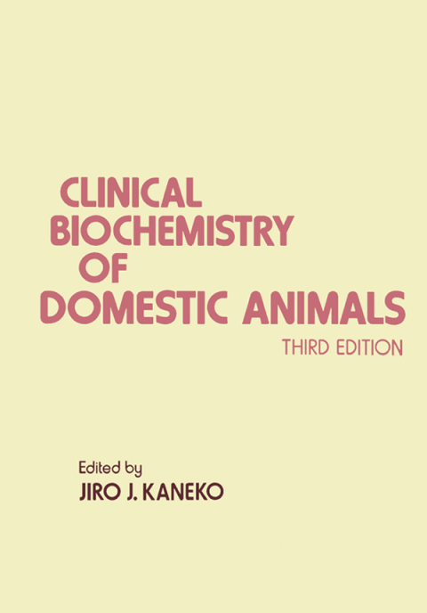Cover image for book Clinical Biochemistry of Domestic Animals