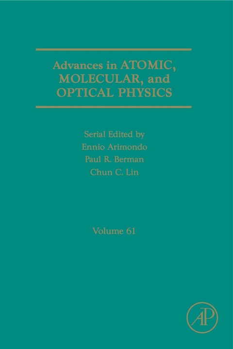 Cover image for book Advances in Atomic, Molecular, and Optical Physics
