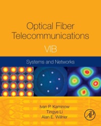 Titelbild: Optical Fiber Telecommunications Volume VIB: Systems and Networks 6th edition 9780123969606