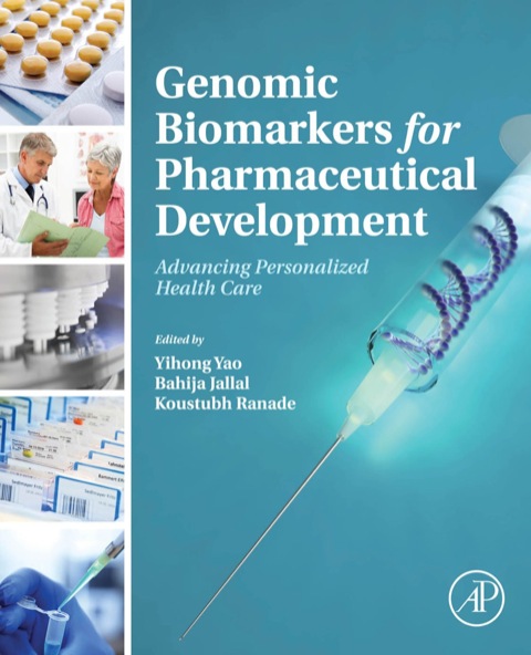 Cover image for book Genomic Biomarkers for Pharmaceutical Development: Advancing Personalized Health Care