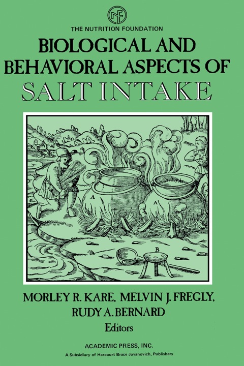 Cover image for book Biological and Behavioral Aspects of Salt Intake