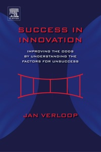 Cover image: Success in Innovation: Improving the Odds by Understanding the Factors for Unsuccess 1st edition 9780123978899