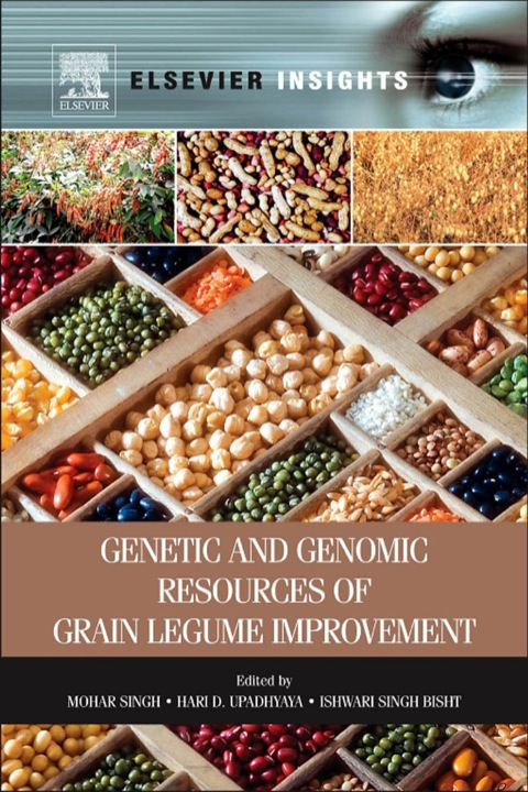 Cover image for book Genetic and Genomic Resources of Grain Legume Improvement