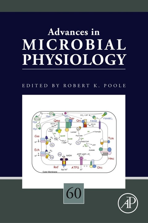 Cover image for book Advances in Microbial Physiology